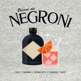 Vorrei Un Negroni T-Shirt